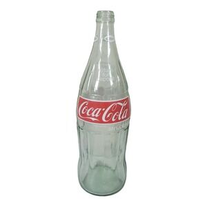 Vintage 70's‎ Coca-Cola 32 FL OZ  Return for Deposit Coke Bottle Empty